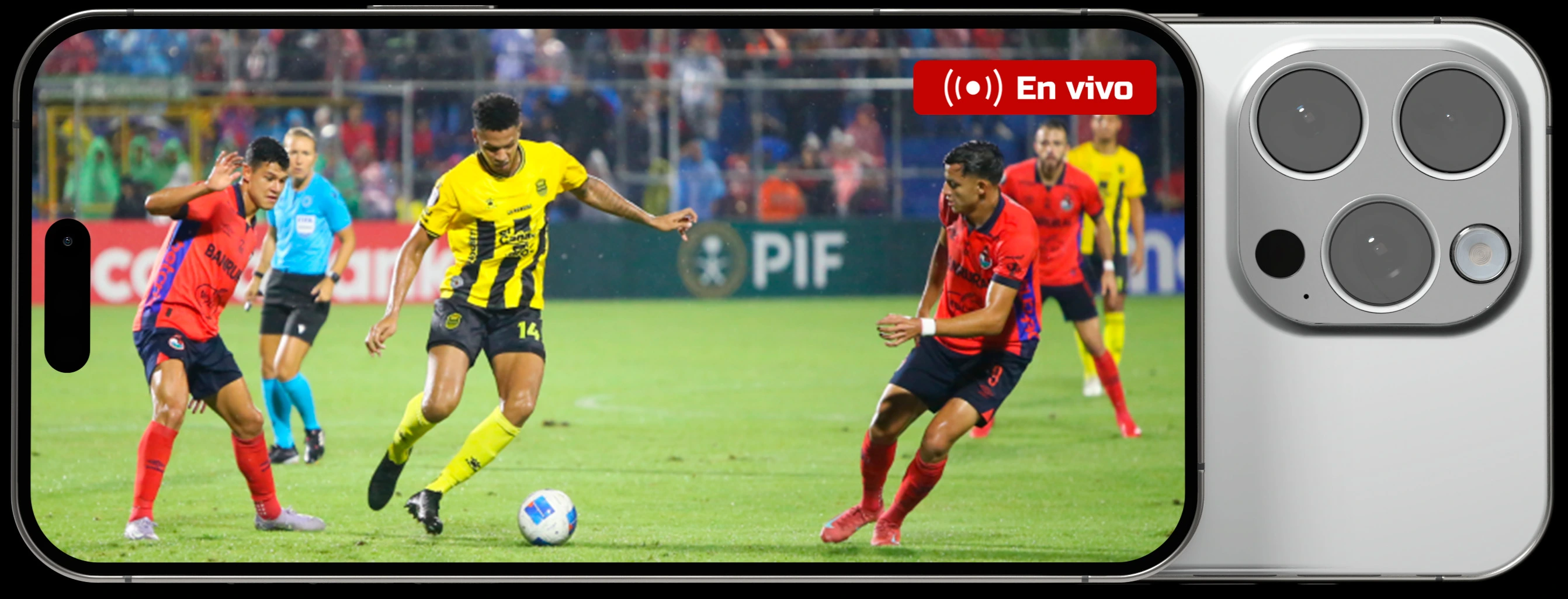 Imagen pantalla móvil - Real España